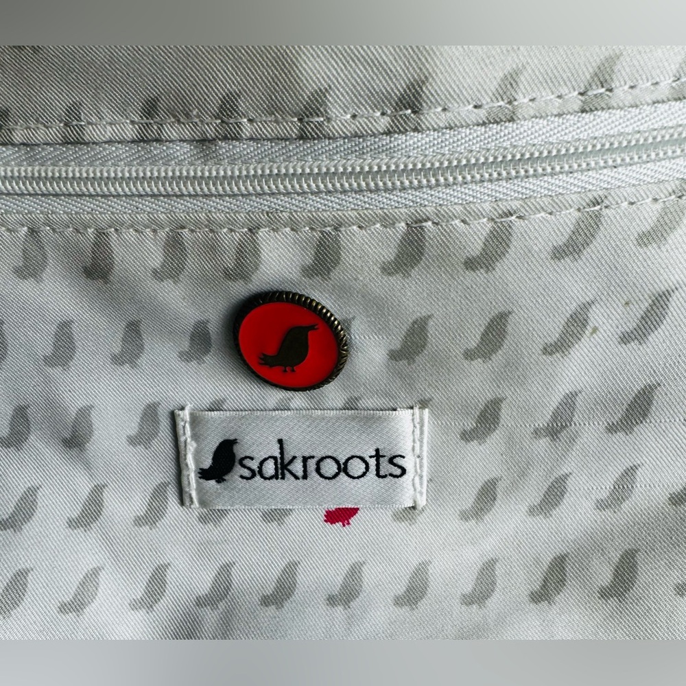 The Sak Crossbody Purse Bag Sakroots Sky Spirit Desert Owl Crossbody Purse - Picture 10 of 14